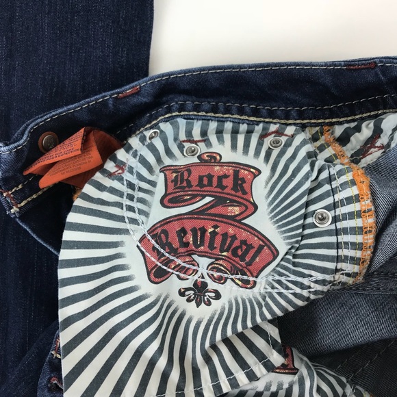 🛑 SOLD Rock Revival Womens Boot Betty Jeans Size - Picture 6 of 8